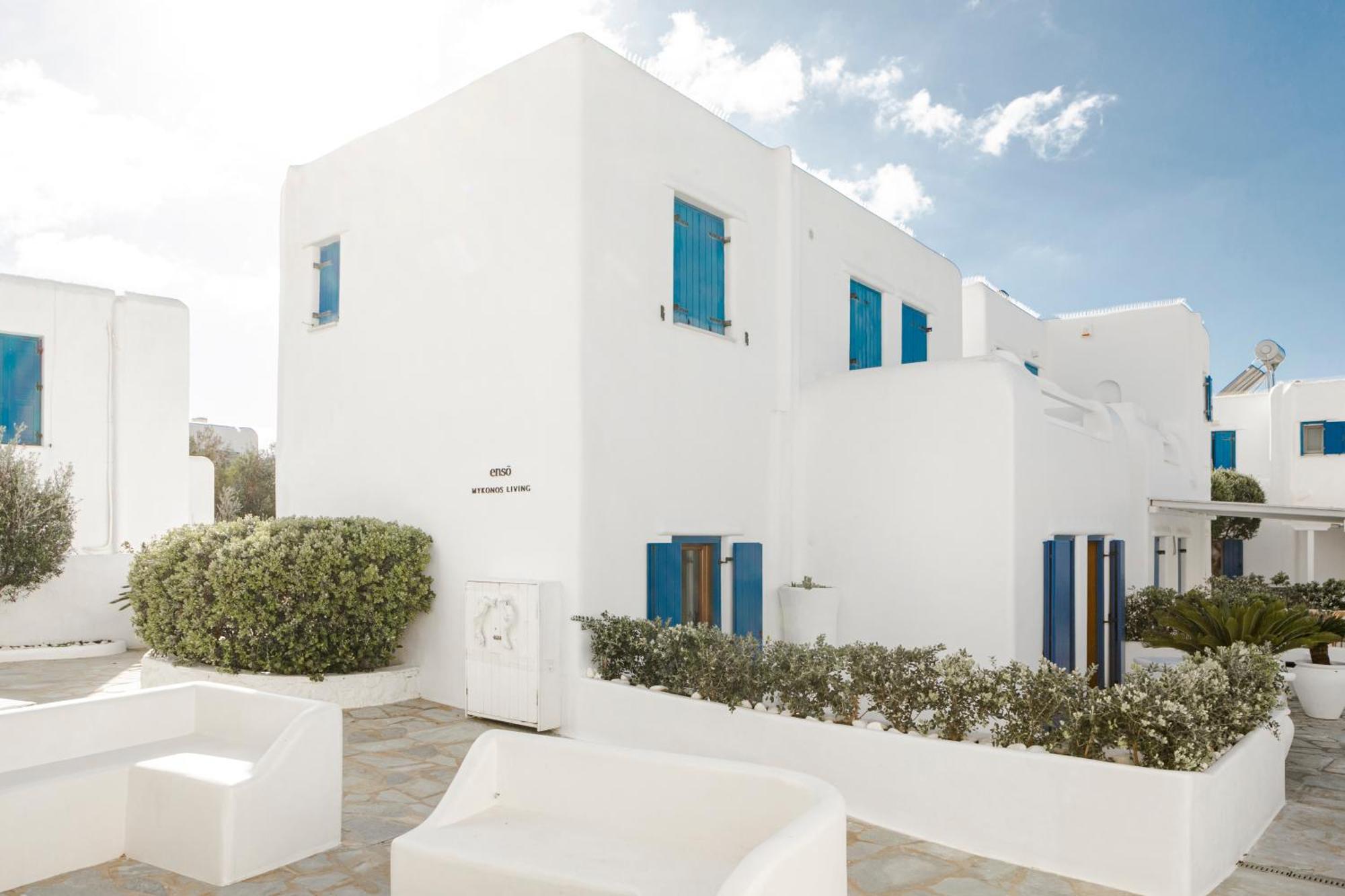 Appartamento Enso Mykonos Living Mykonos Town Esterno foto