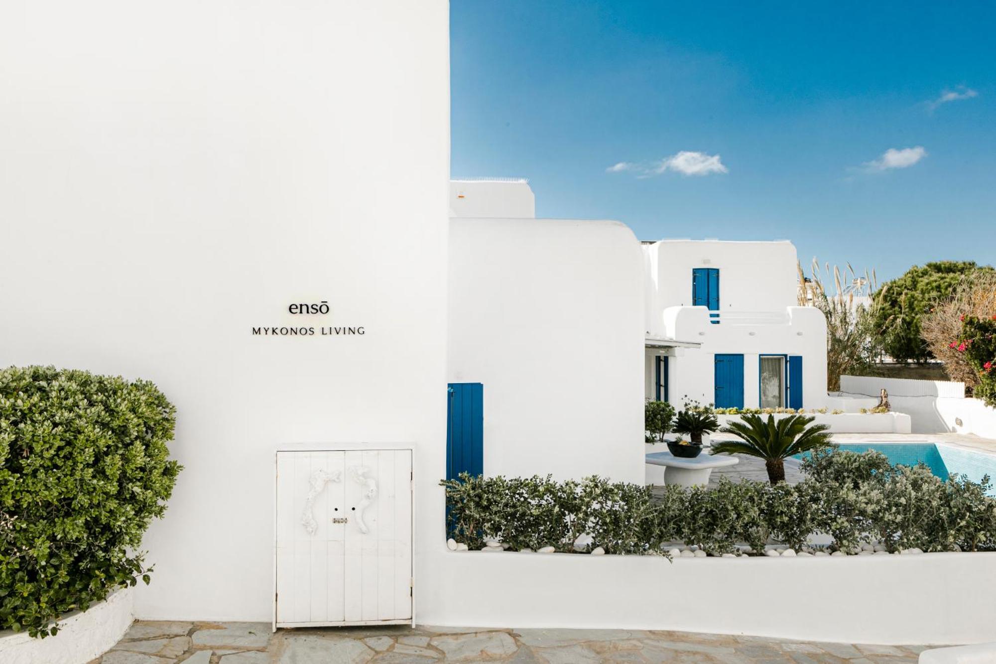 Appartamento Enso Mykonos Living Mykonos Town Esterno foto