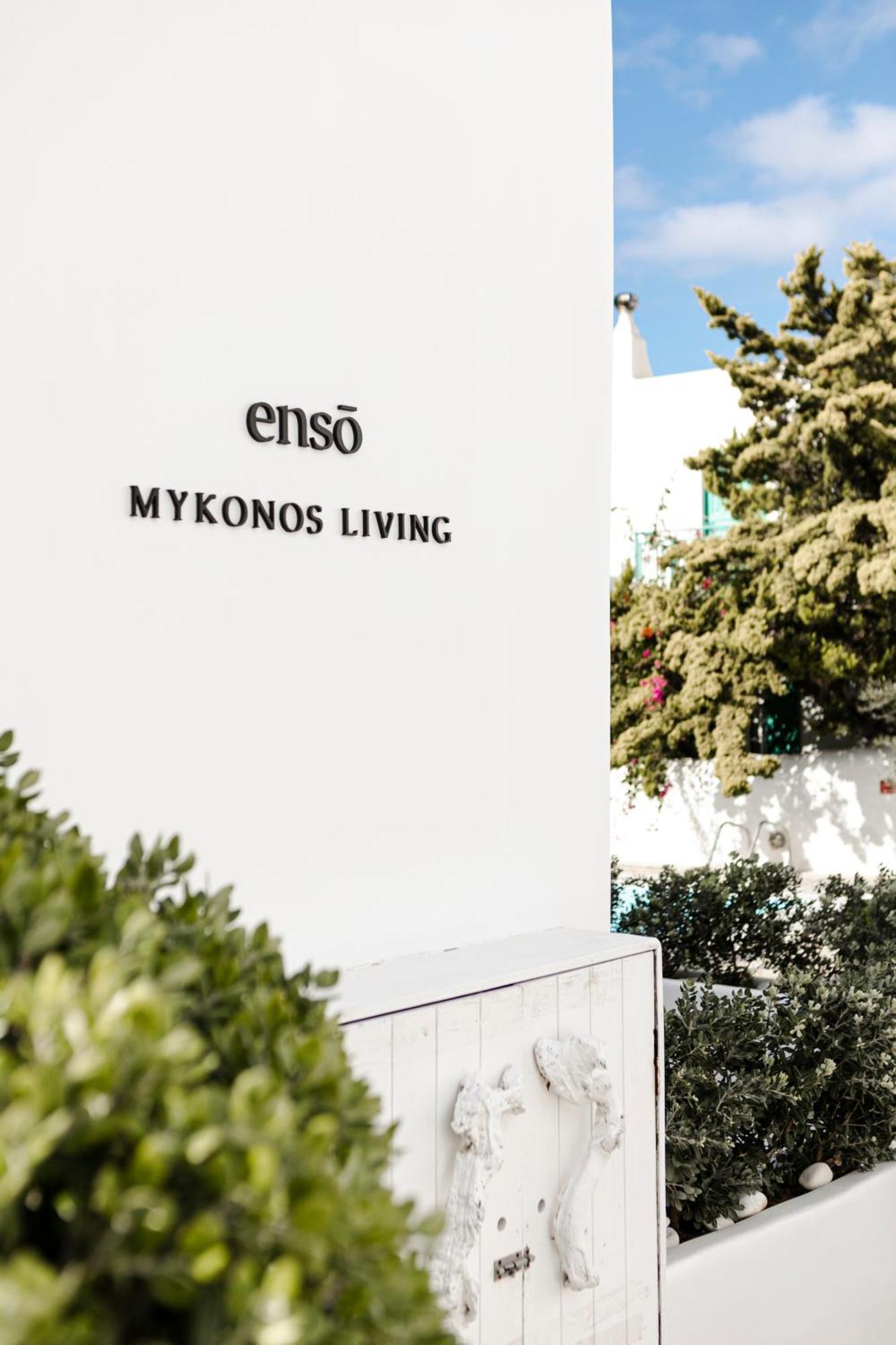 Appartamento Enso Mykonos Living Mykonos Town Esterno foto
