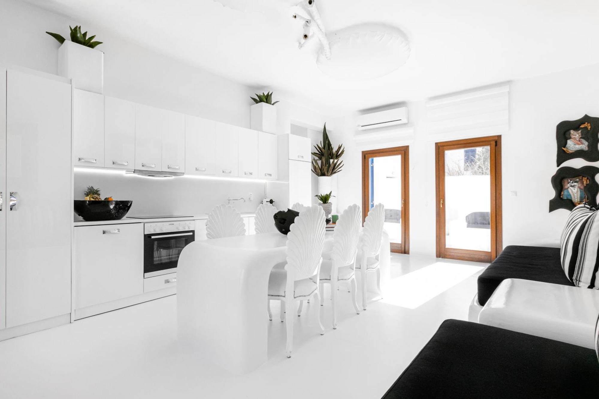 Appartamento Enso Mykonos Living Mykonos Town Esterno foto