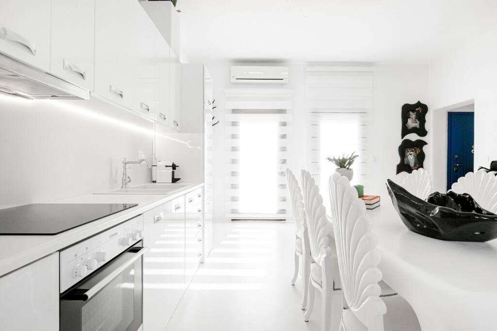 Appartamento Enso Mykonos Living Mykonos Town Esterno foto
