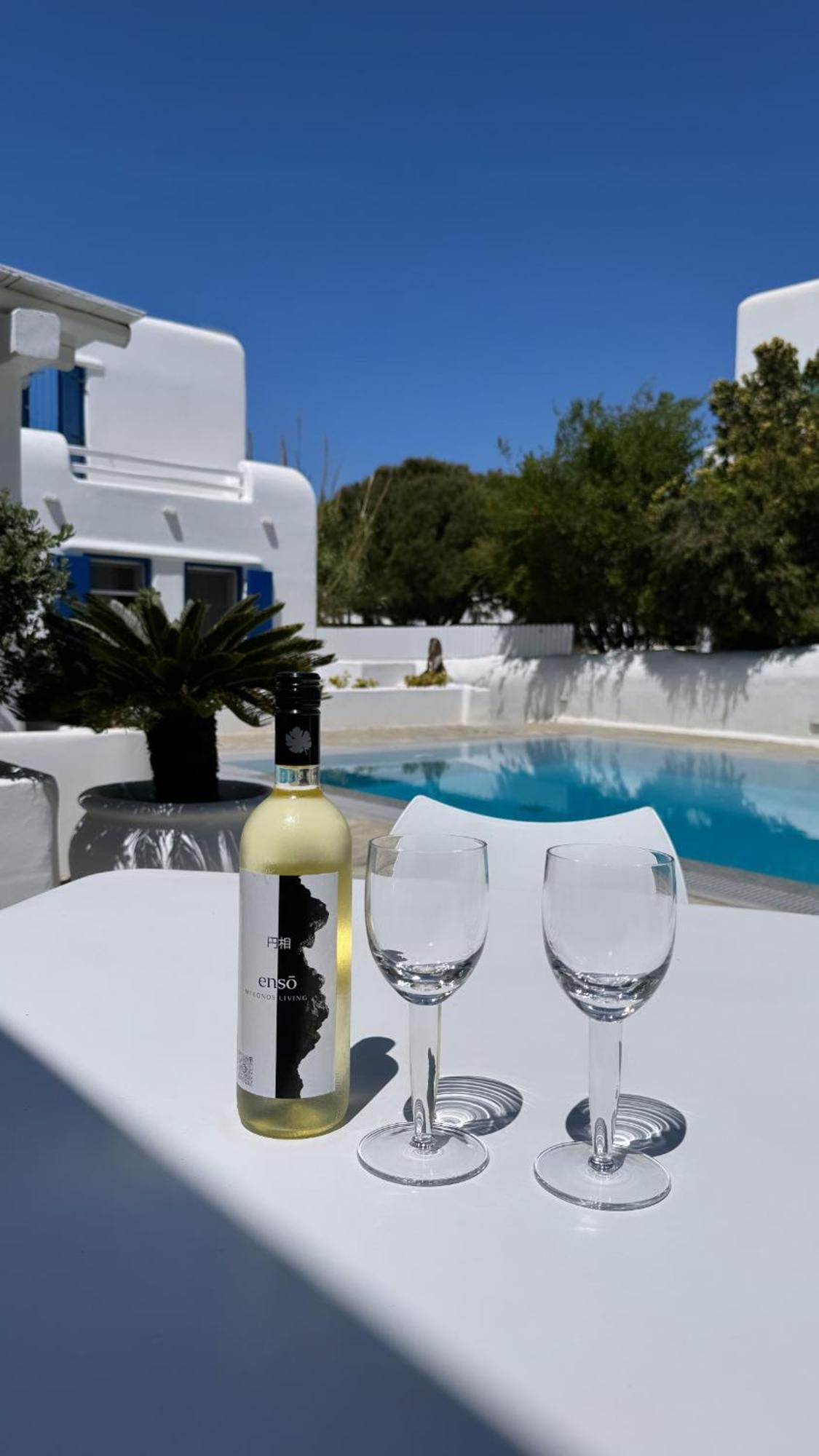 Appartamento Enso Mykonos Living Mykonos Town Esterno foto